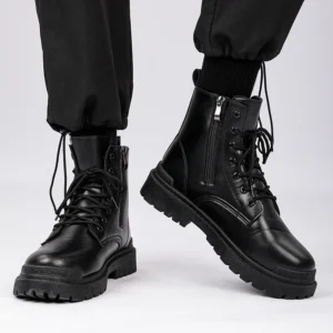 Men's Leather Boots Four Seasons Outdoor Casual Hiking Boots