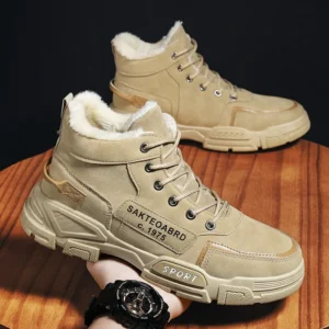 Men's Winter Boots for Men Shoes Big Size Safti Shose Mens W