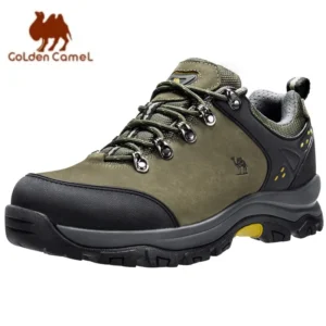 GOLDEN CAMEL Hiking Shoes for Men Waterproof Outdoor Low-top