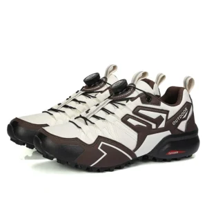 Men Outdoor Hiking Sneakers Climbing Trekking Lace Up Trekki