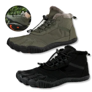 Women Men Winter Booties High-Top Barefoot Trekking Mountain