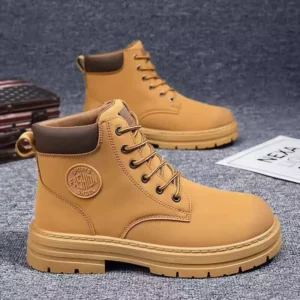Autumn High Top Fashion Motorcycle Leather