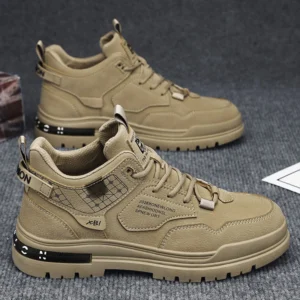 winter fleece high-top men's boots Comfortable shoes