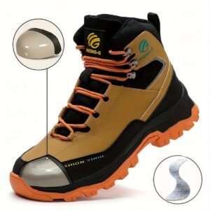Steel Toe Work Boots High Top Work Boots