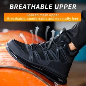 Women's Steel Toe Safety Shoes High Top