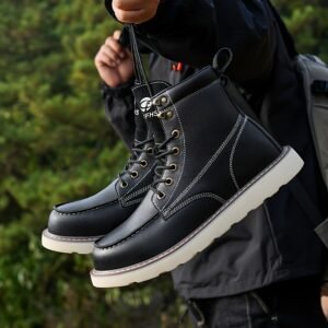 Men's Kevlar-Reinforced Anti-Smash Work Boots