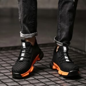Stylish Steel Toe Work Shoes - Durable Protection with Superior Anti-Smash