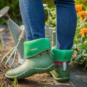 Mid Calf Insulated Mud Work Boots Garden Shoes