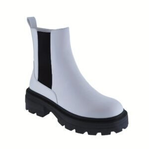 BELOVELY Women'S Waterproof Chelsea Bootie
