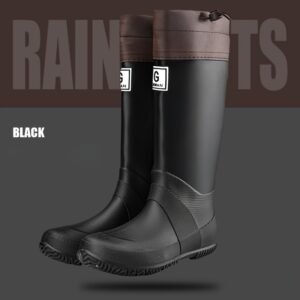 Foldable Rain Boots-Outdoor Water Shoes for Women