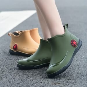 Women's High Quality Non-Slip Short Rain Boots