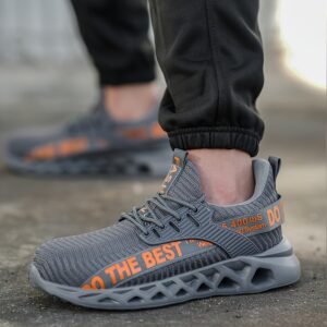Durable Men's Safety Shoes with Steel Toe